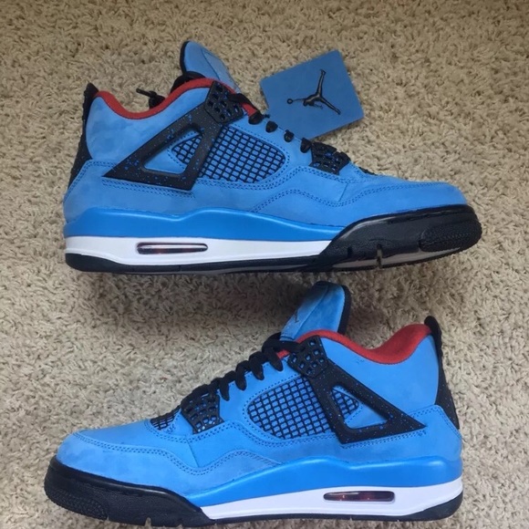 jordan 4 cactus jack purple